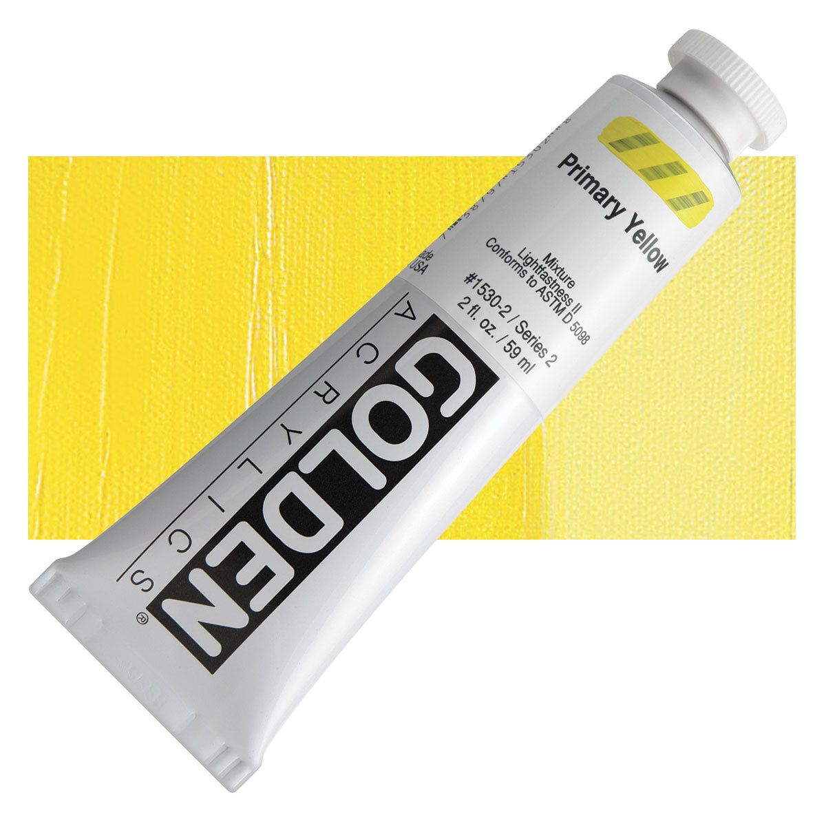 Golden Acrylic Primary Yellow 2oz