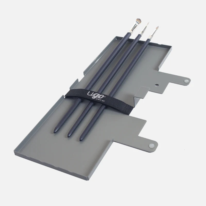 New Wave u.go Plein Air Anywhere Metal Side Tray 4 x 11