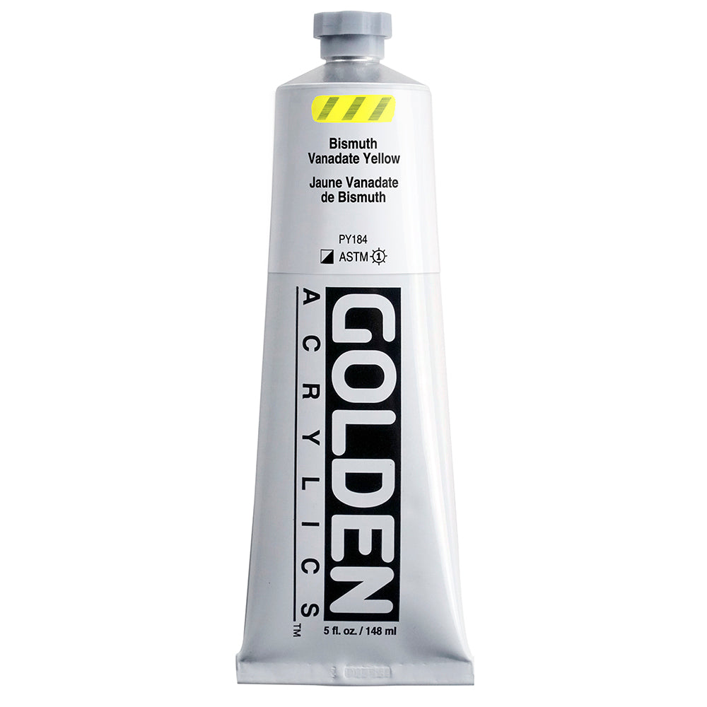 HEAVY BODY ACRYLIC BISMUTH VANADATE YELLOW