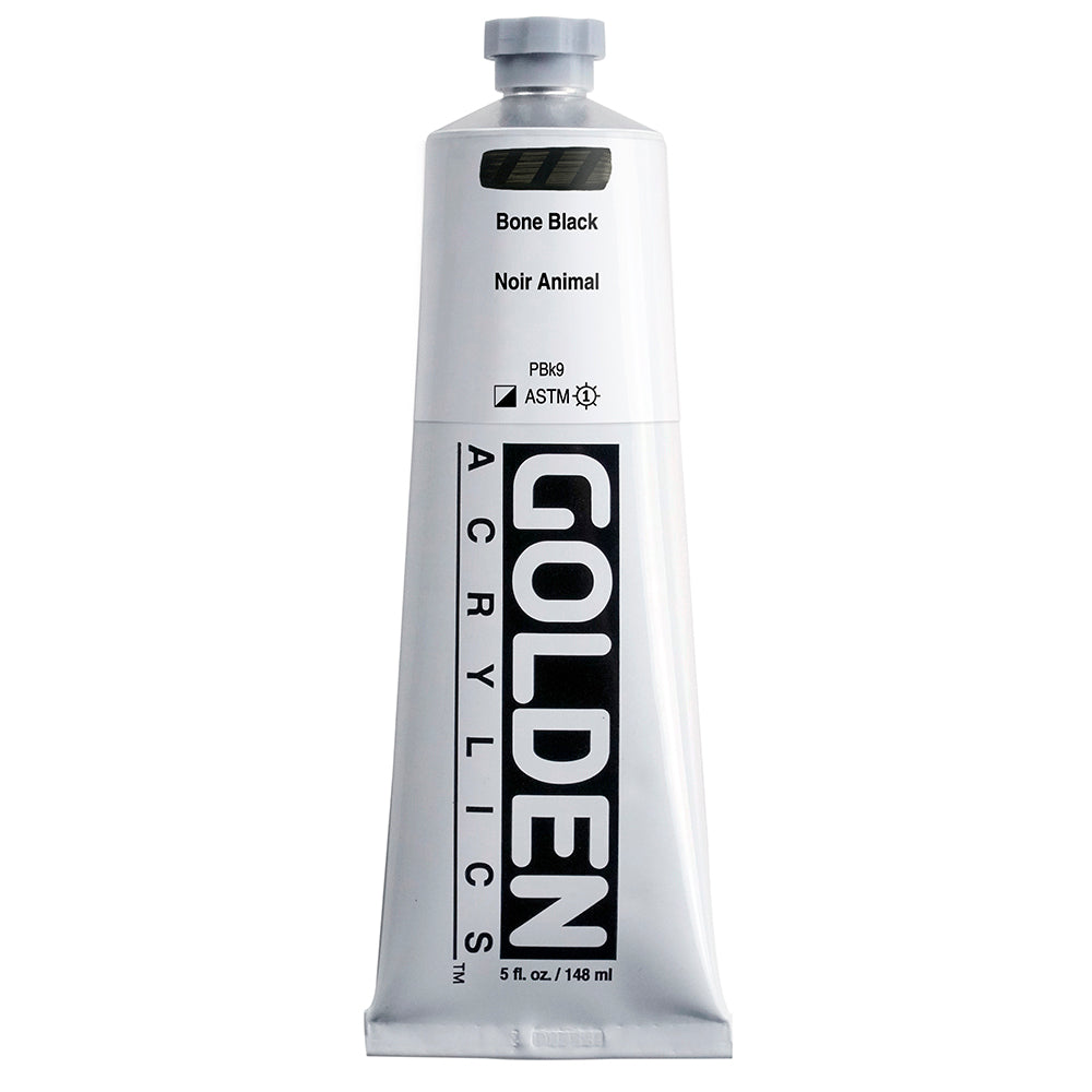 HEAVY BODY ACRYLIC BONE BLACK