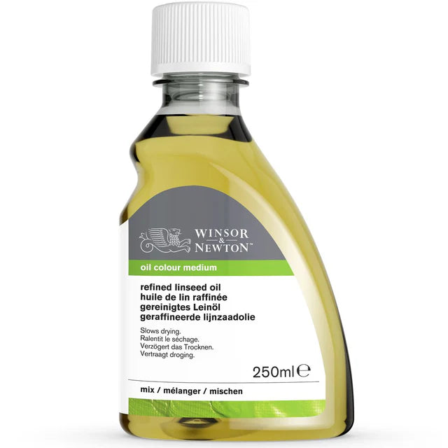Winsor & Newton Refined Linseed Oil 8.4 oz
