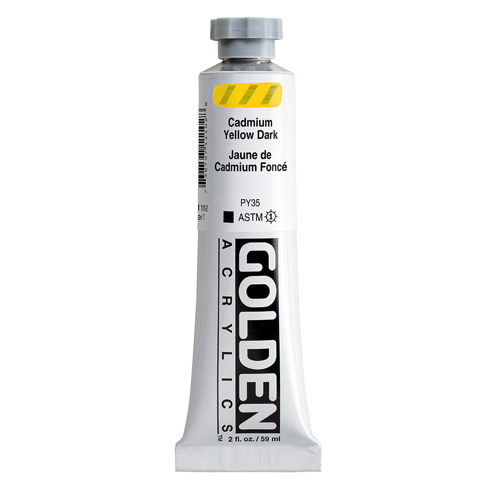 HEAVY BODY ACRYLIC 3CP CADMIUM YELLOW DARK