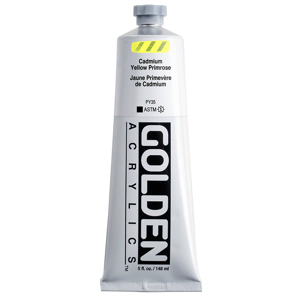 HEAVY BODY ACRYLIC 3CP CADMIUM YELLOW PRIMROSE