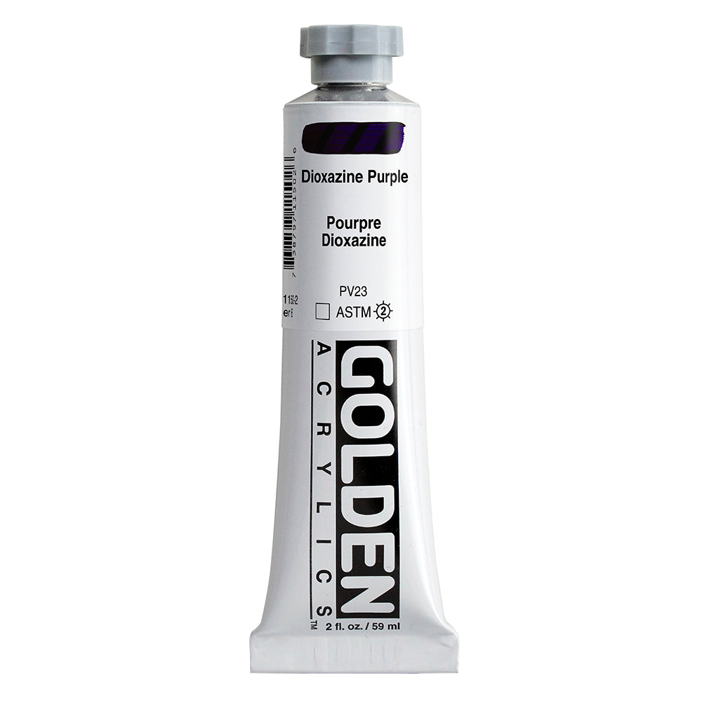 HEAVY BODY ACRYLIC DIOXAZINE PURPLE