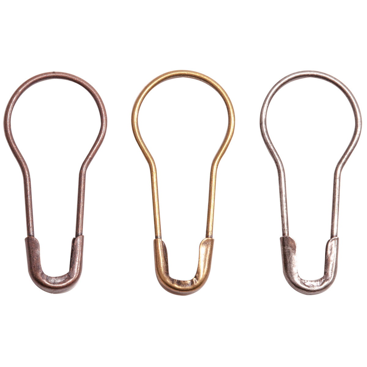 Tim Holtz Idea-Ology Metal Loop Pins 1" 24/Pkg