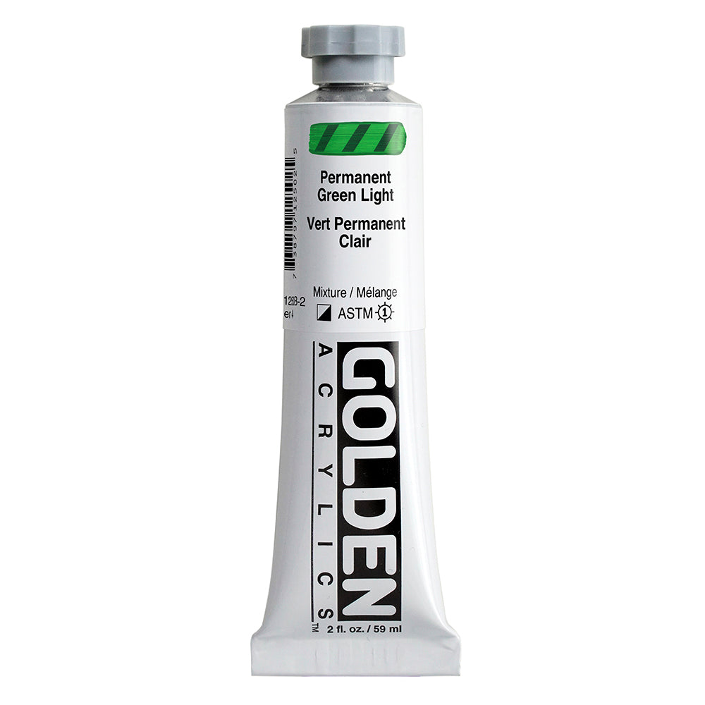 HEAVY BODY ACRYLIC PERMANENT GREEN LIGHT