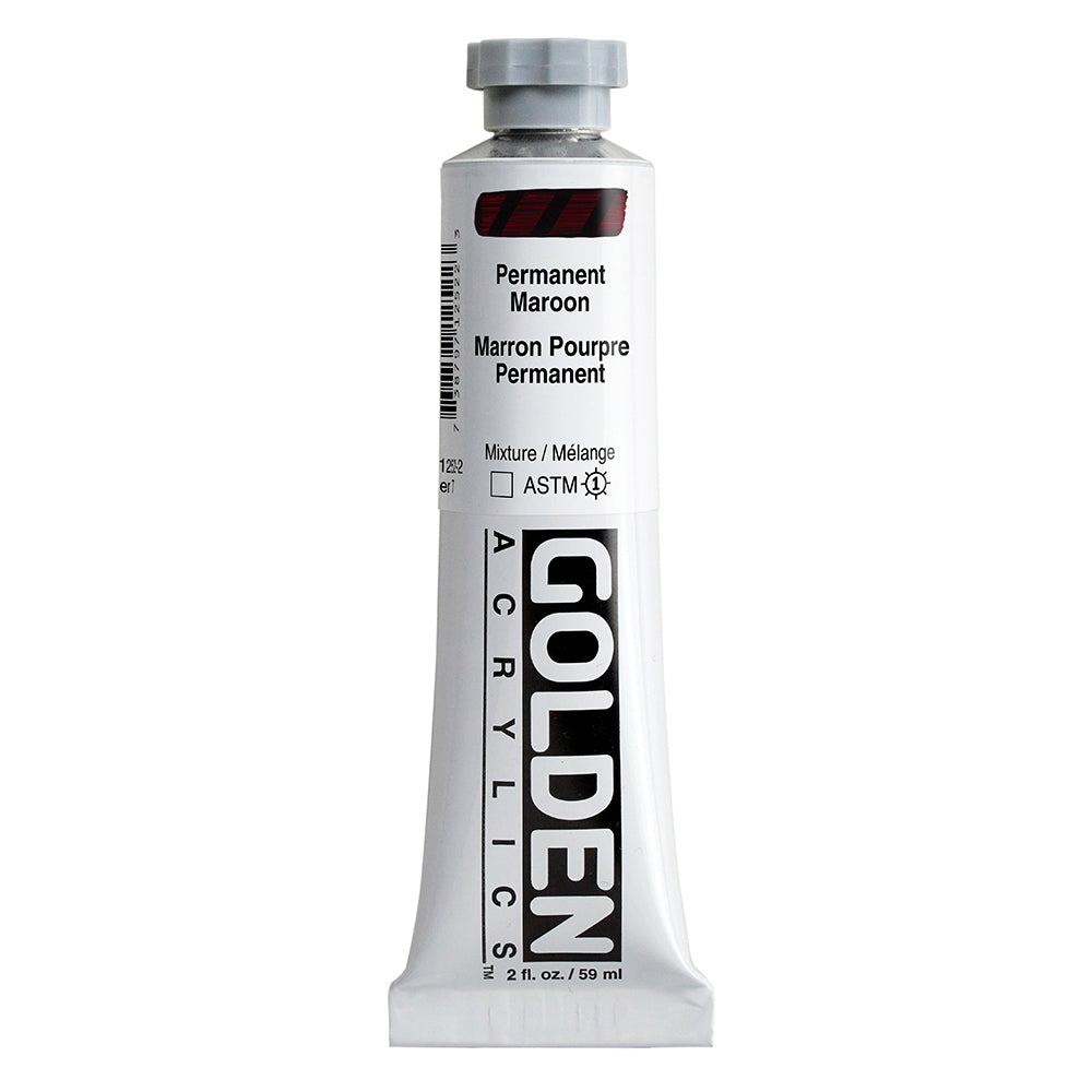 HEAVY BODY ACRYLIC PERMANENT MAROON