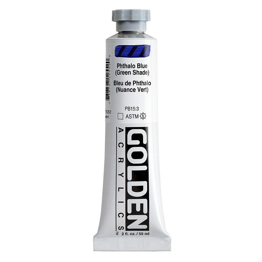 HEAVY BODY ACRYLIC PHTHALO BLUE GREEN SHADE