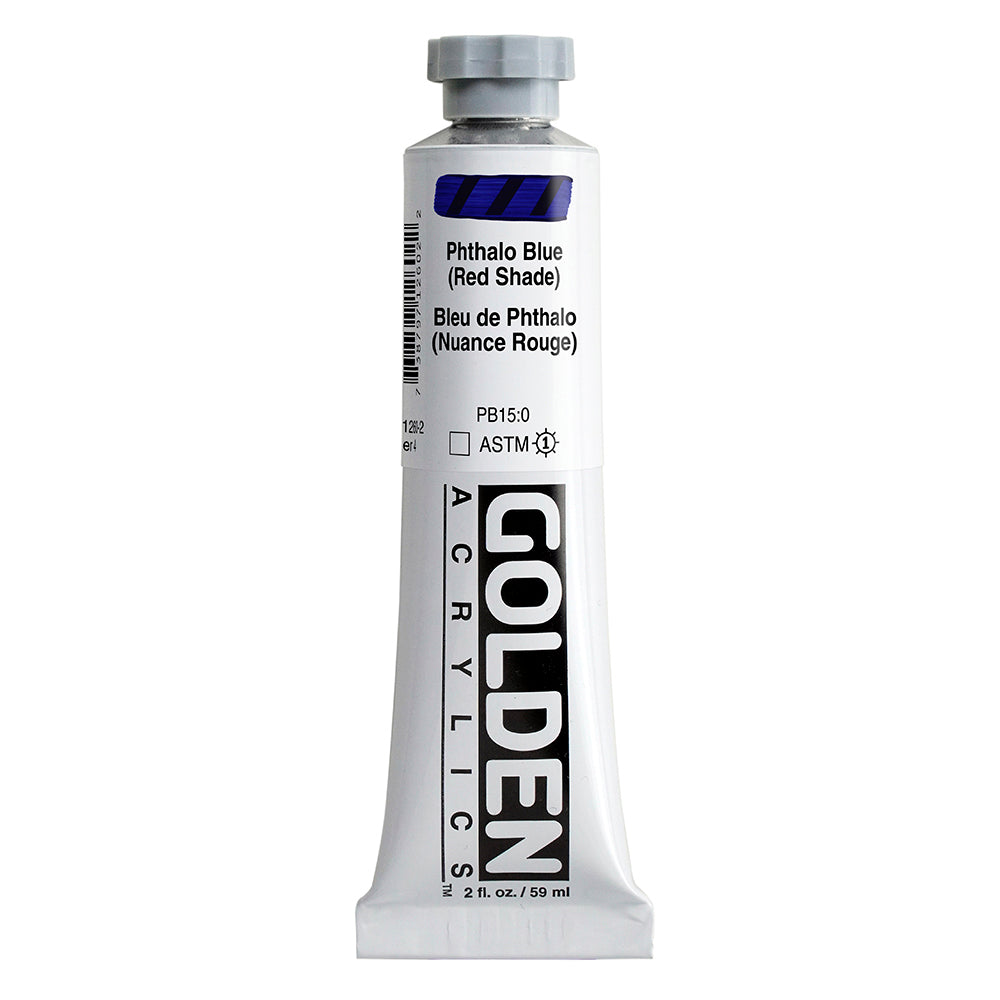 HEAVY BODY ACRYLIC PHTHALO BLUE RED SHADE