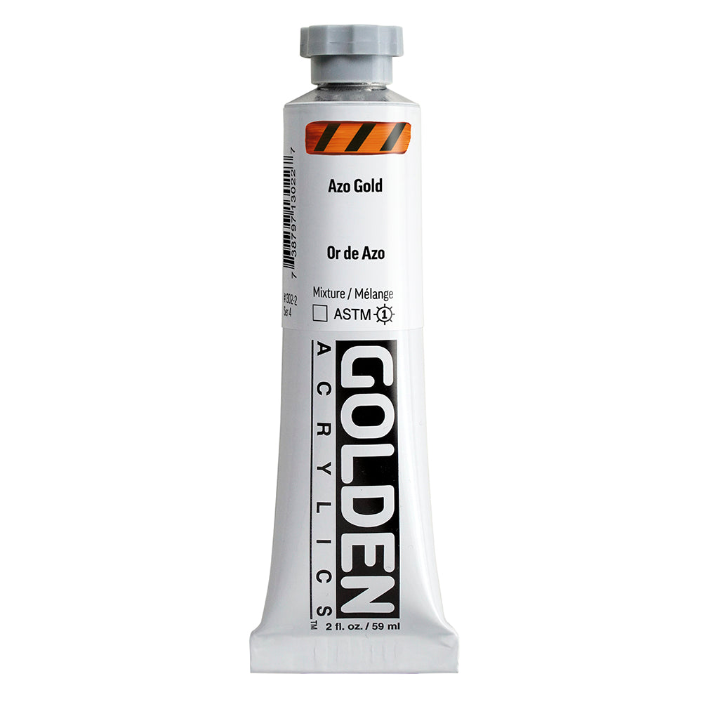 HEAVY BODY ACRYLIC AZO GOLD