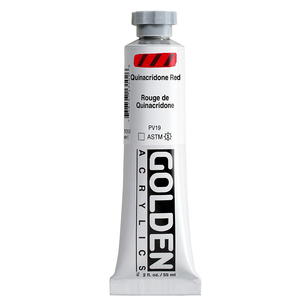 HEAVY BODY ACRYLIC QUINACRIDONE RED
