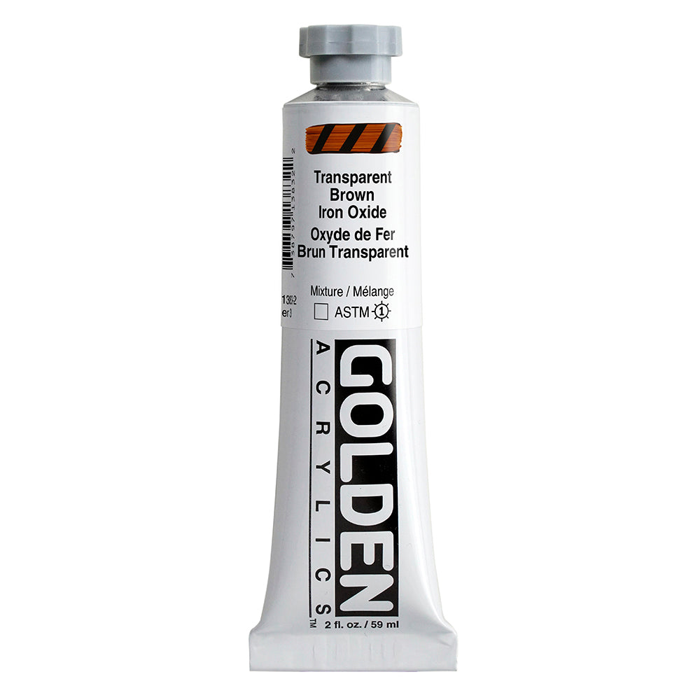 HEAVY BODY ACRYLIC TRANSPARENT BROWN IRON OXIDE