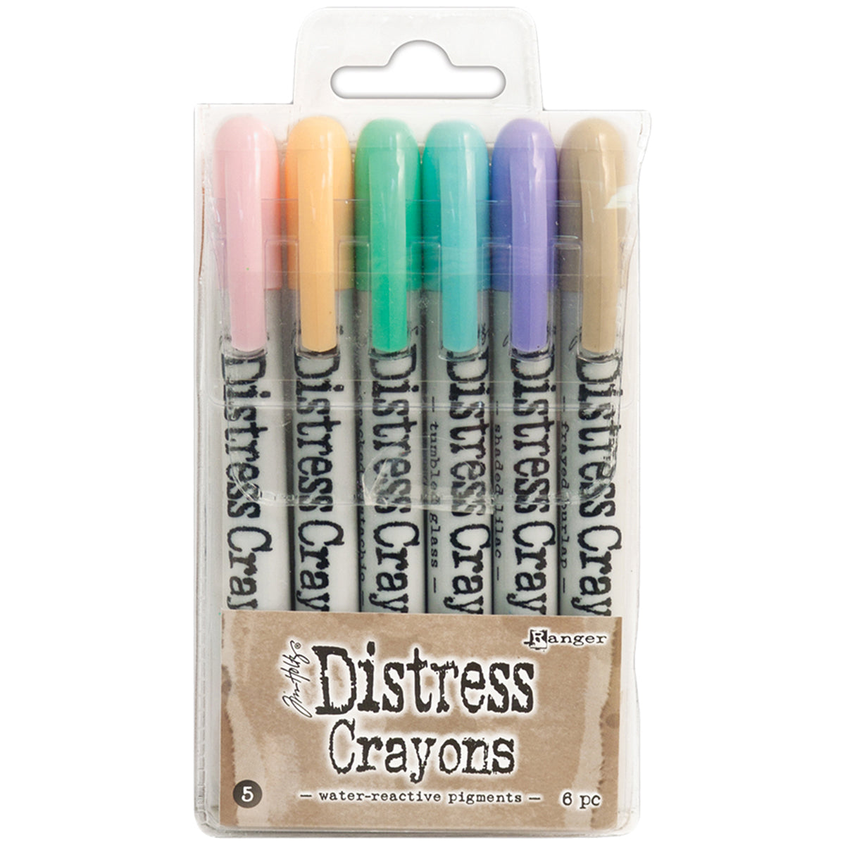 Tim Holtz Distress Crayon Set #5