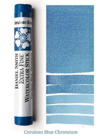 Daniel Smith Extra Fine Watercolor Stick Cerulean Blue Chromium