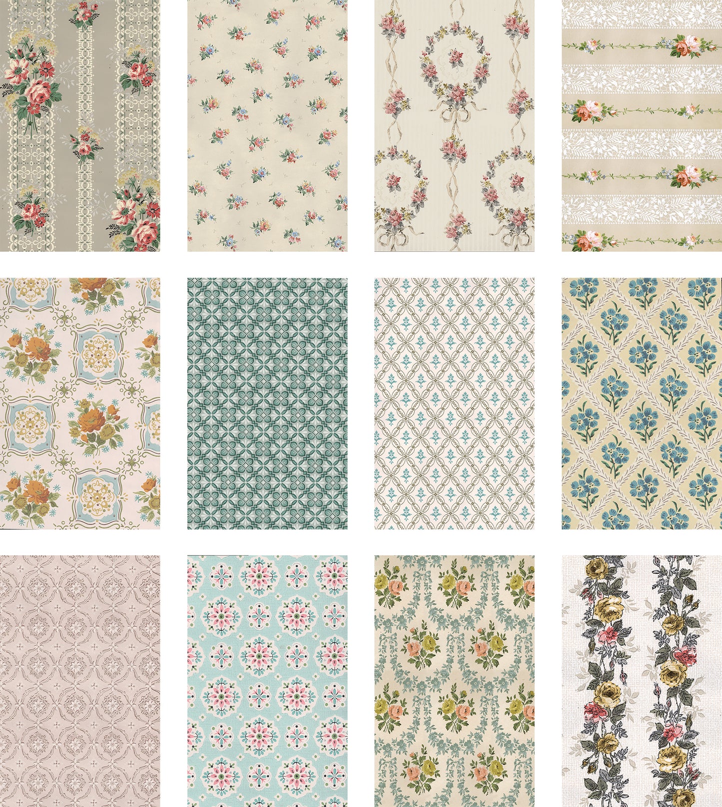 Idea-Ology Worn Wallpaper 5"X8"