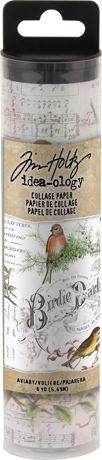 Tim Holtz Collage Paper Aviary