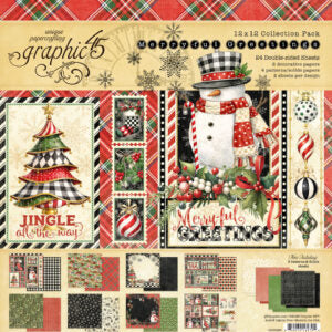 Graphic45 Merry-ful Greetings Collection Pack 12 x 12