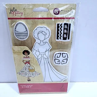 Julie Nutting Cling Stamps Imani