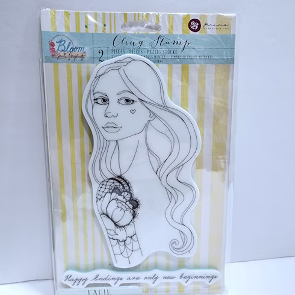 Prima Bloom Collection Stamp Lacie