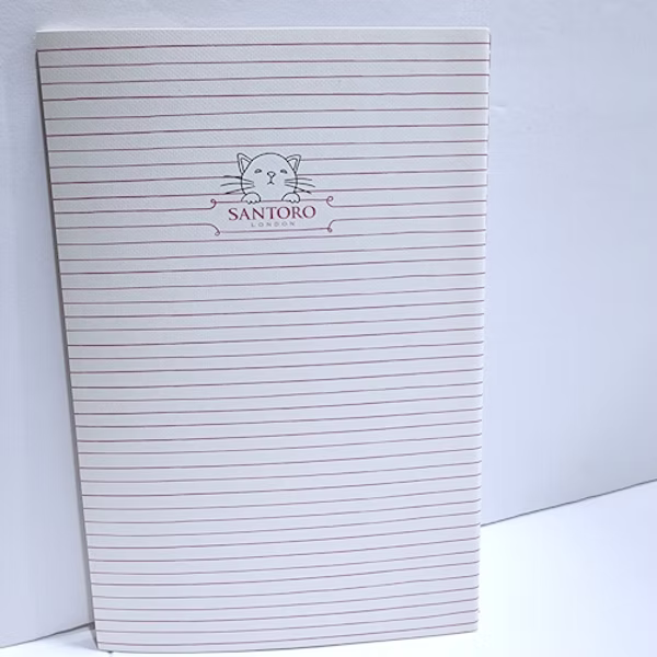 Santoro Red Cat Notebook