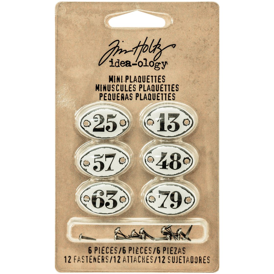 Tim Holtz Mini Plaquettes