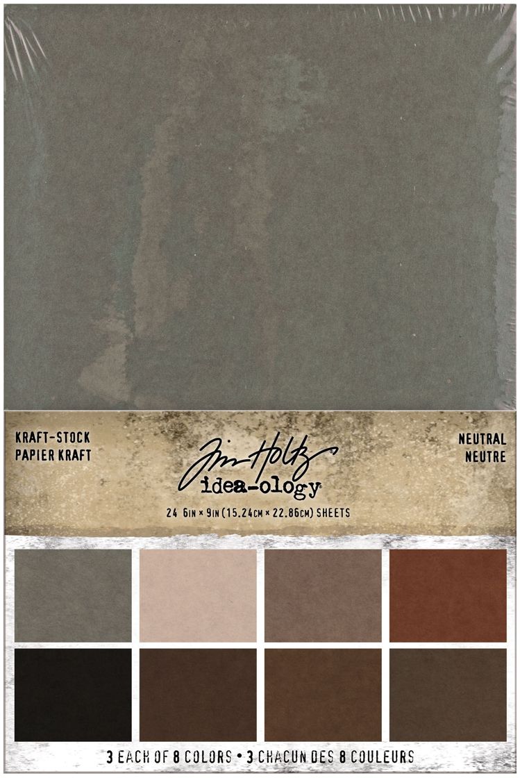 Tim Holtz Kraft Stack