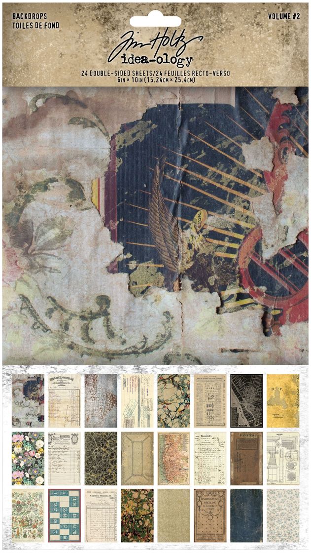Tim Holtz Backdrops