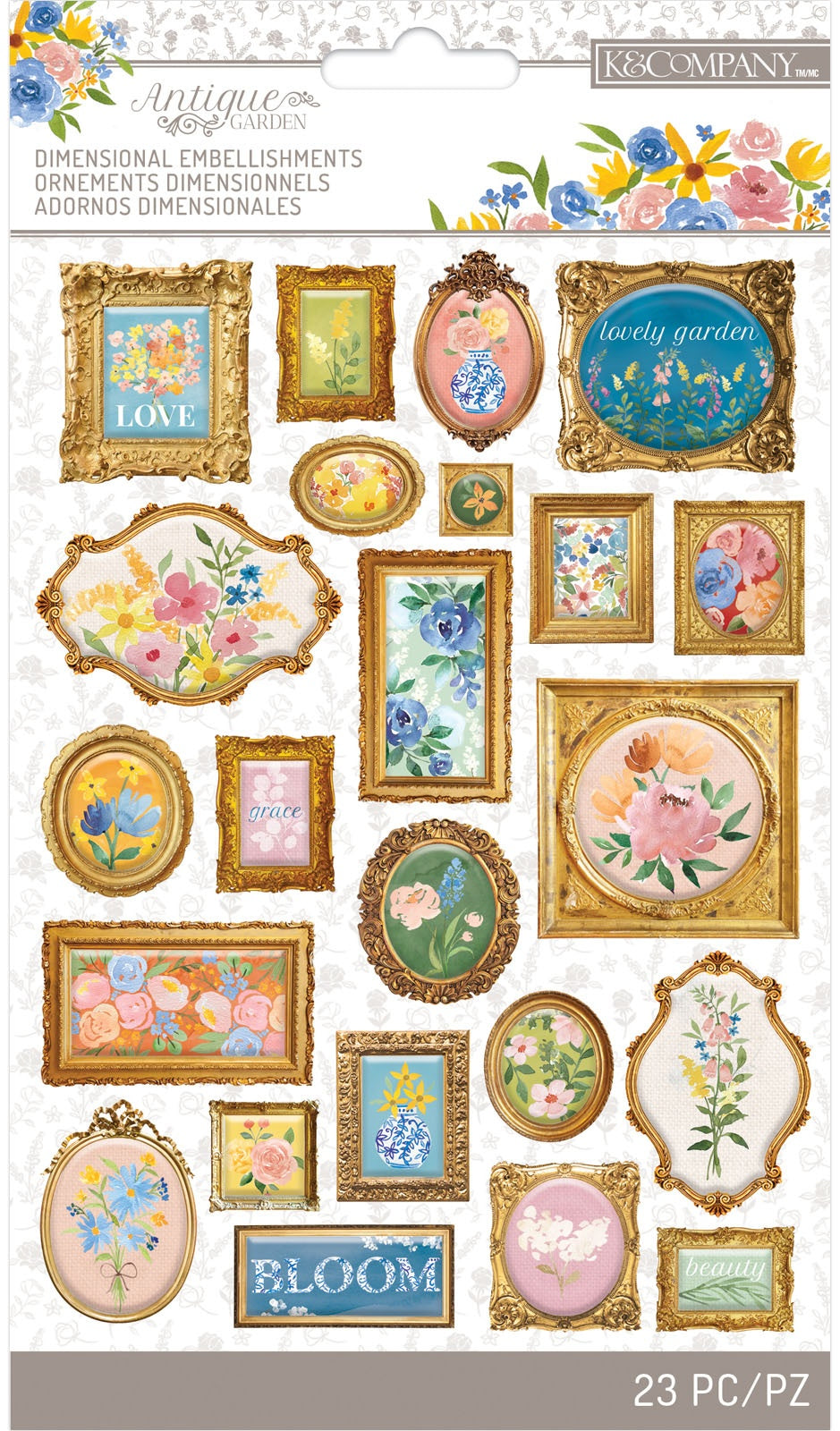 K & Company Antique Garden Gallery Frames