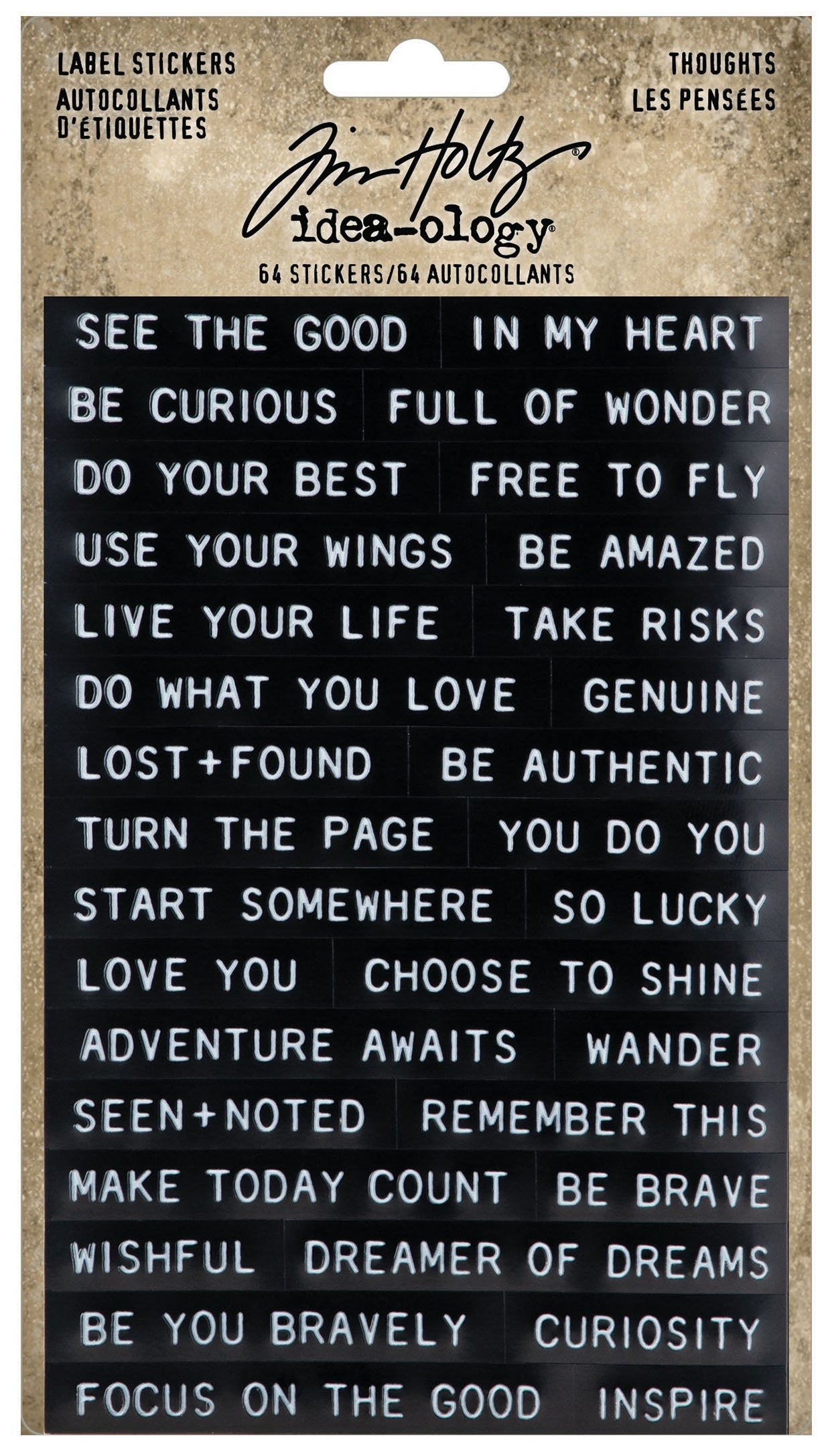 Tim Holtz Label Stickers