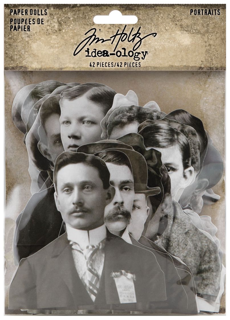 Tim Holtz Paper Dolls Portraits