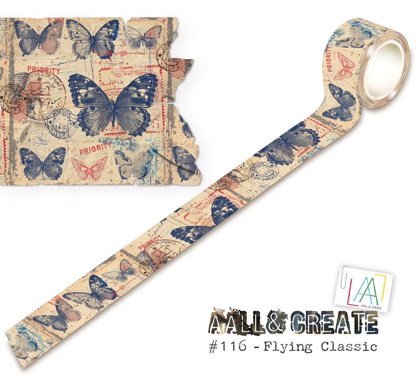 AALL & Create Layer-It-Up Washi Tape Flying Classic