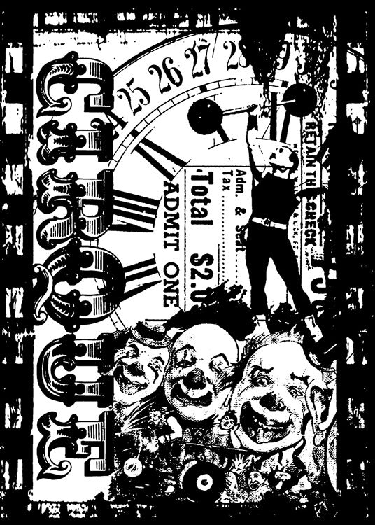 Tim Holtz Cling Stamps 2.5"X3.5"