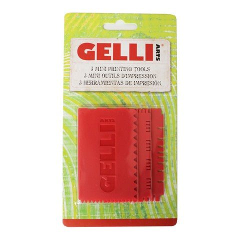 Gelli Arts Mini Printing Tools 3 pc