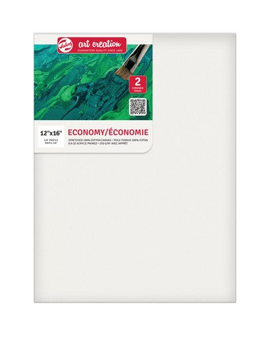 Talens Art Creation Economy Canvas 12x16 - 2 pack