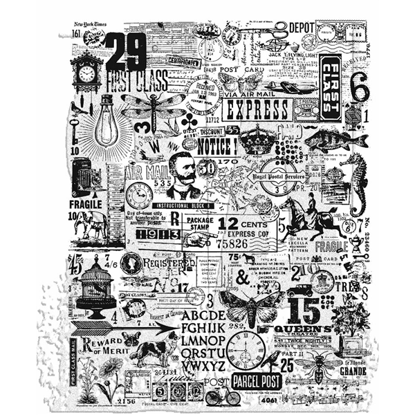 Tim Holtz Stampers Anonymous Hodgepodge Stamp
