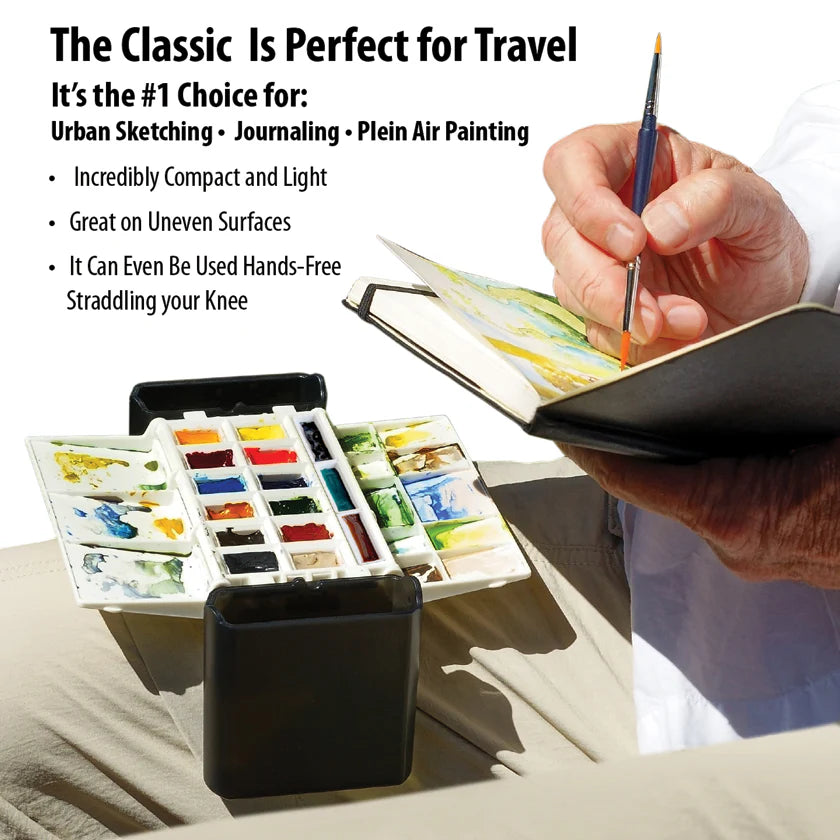 New Wave Portable Painter Classic Watercolor Palette