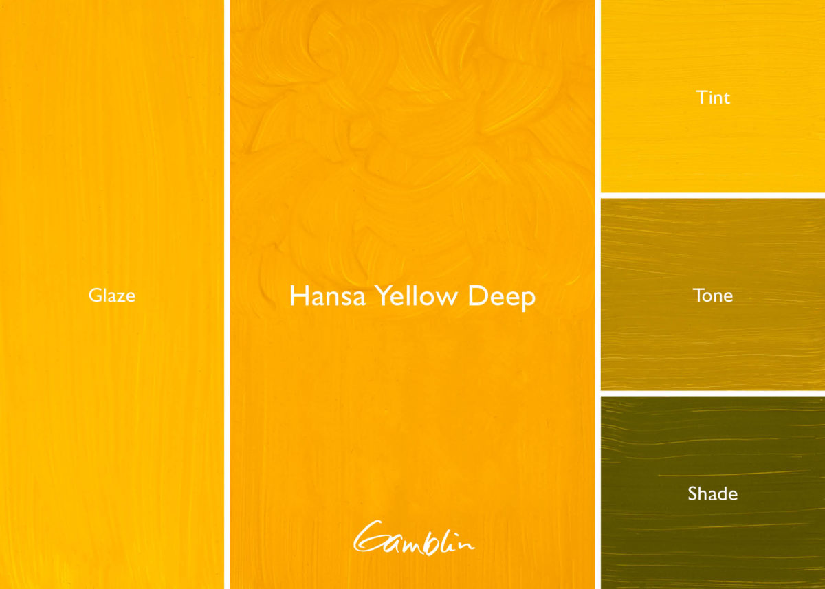 GAMBLIN ARTISTS GRADE HANSA YELLOW DEEP 37ML