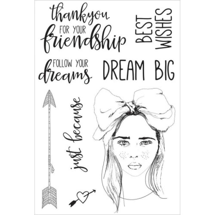 Kaisercraft Boho Dreams Clear Stamps
