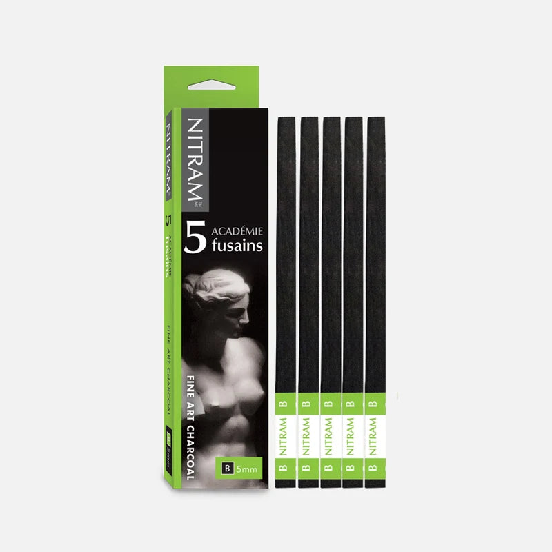 New Wave Nitram Fine Art Charcoal B - Soft