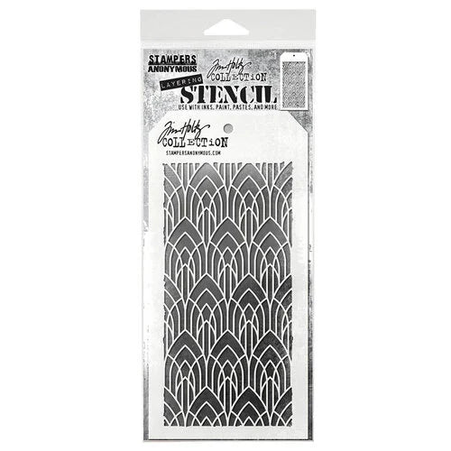 Tim Holtz Stencil Deco Arch
