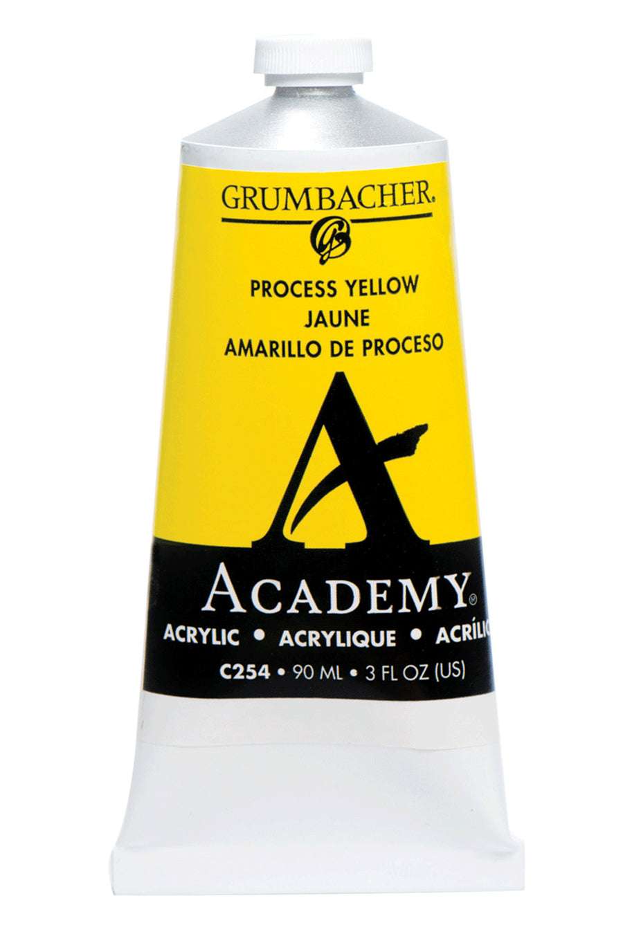 Grumbacher Cadmium Yellow Medium Hue Acrylic 90 ml