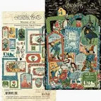 Graphic45 Wonder of Oz Chipboard pieces, Tags, & Frames