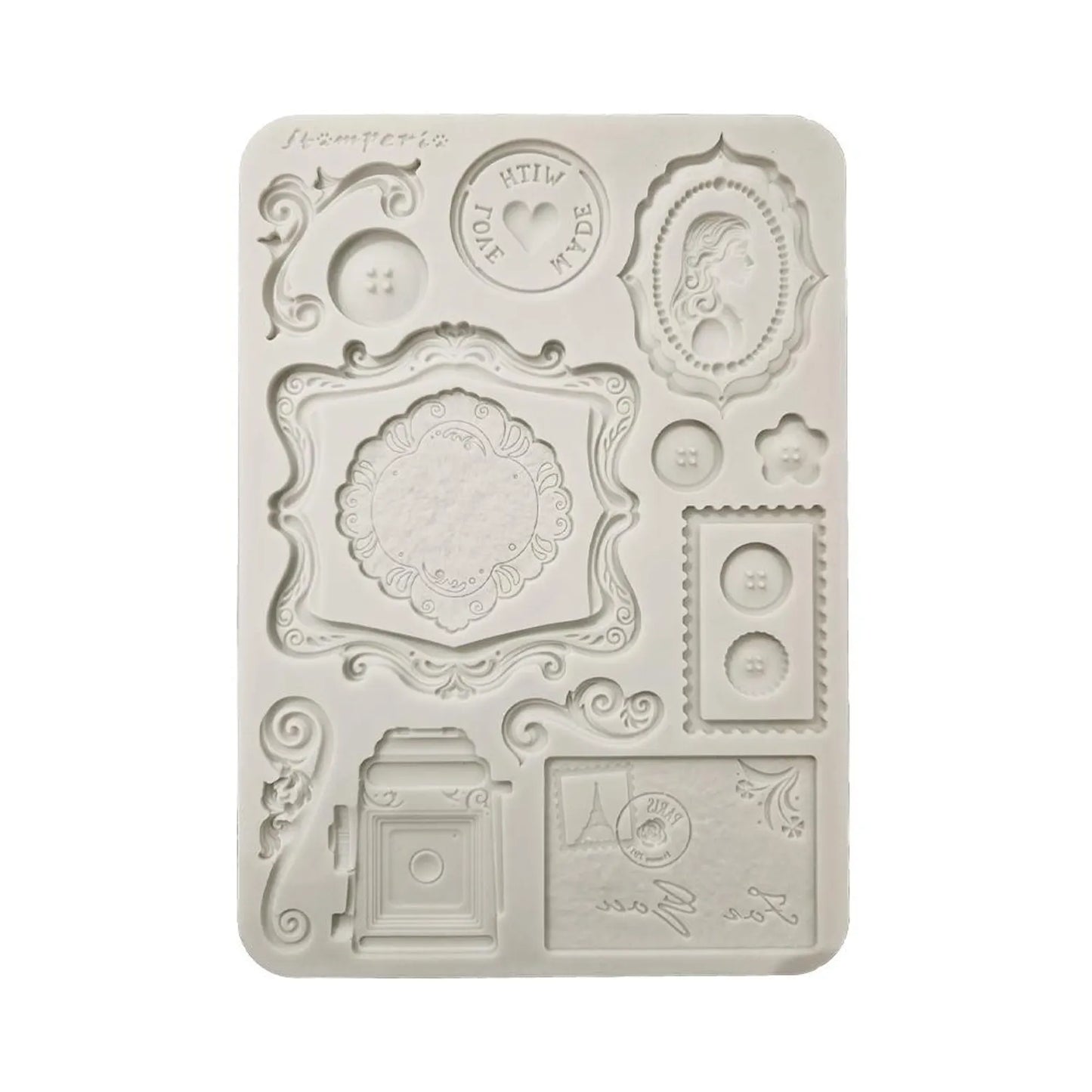 Stamperia Silicone Mold Quiet Days