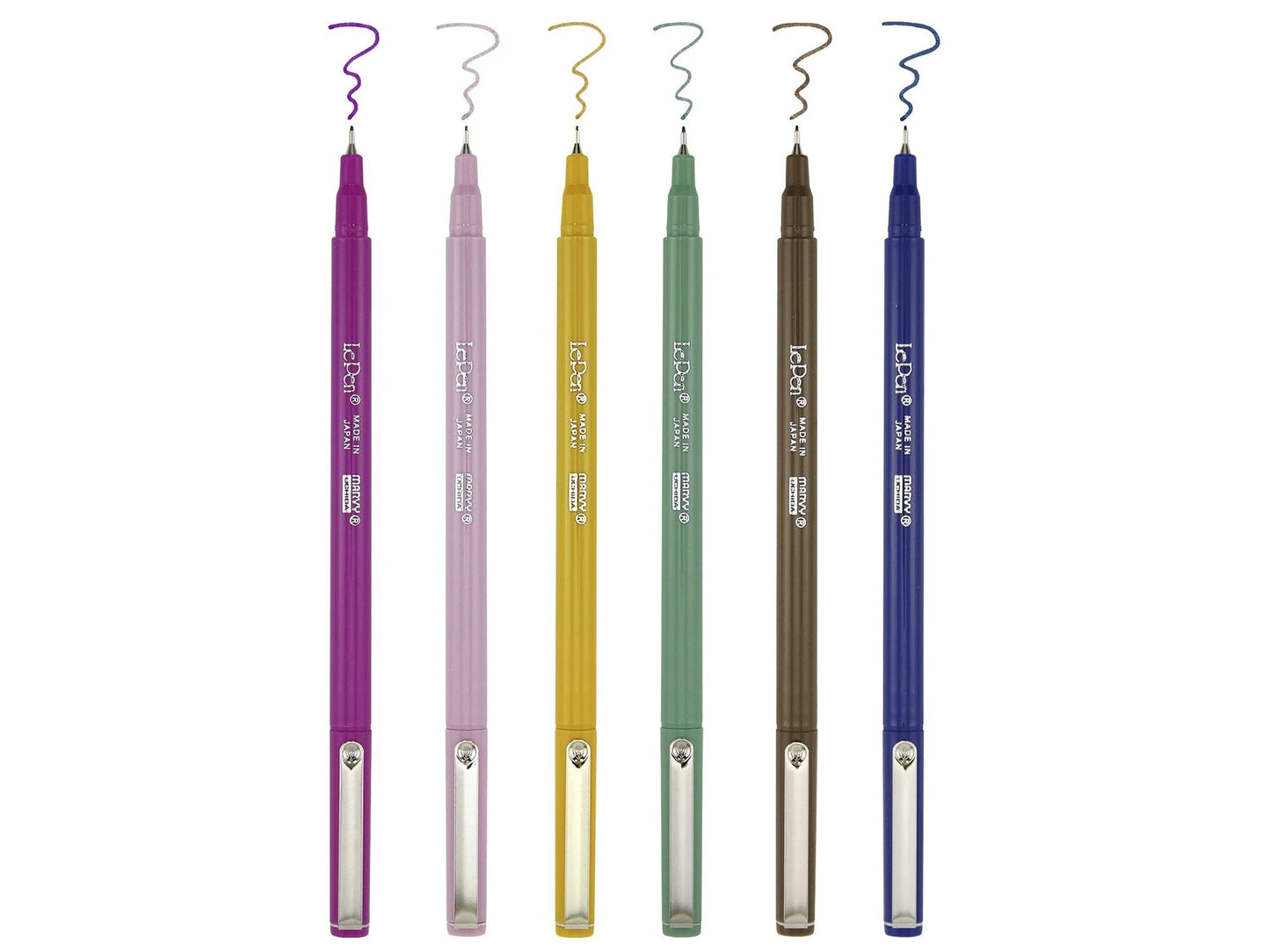 LePen Retro Colors Set 6 pk