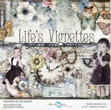 Blue Fern Studios Life's Vignettes 8 X 8