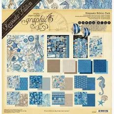 Graphic45 Ocean Blue Keepsake Edition Pack
