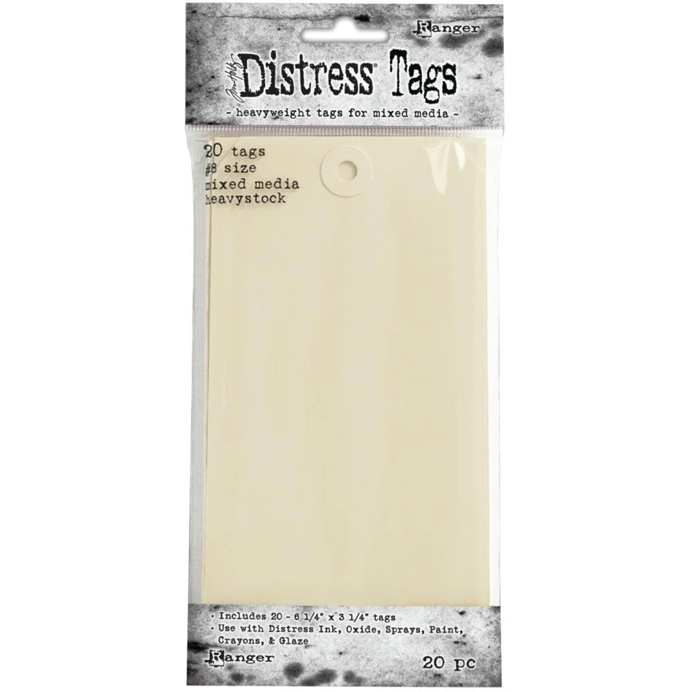 Tim Holtz Distress Mixed Media Heavystock Tags #8 Size