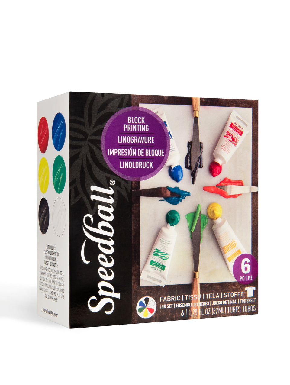 Speedball Block Printing Fabric Ink Set