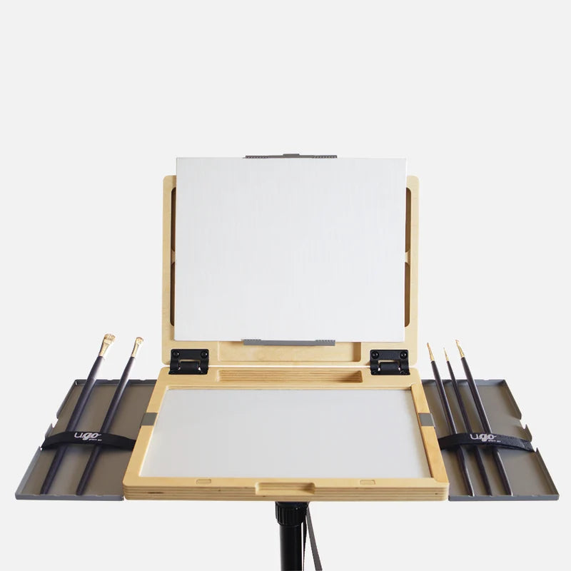 New Wave u.go Plein Air Anywhere Metal Side Tray 4 x 8