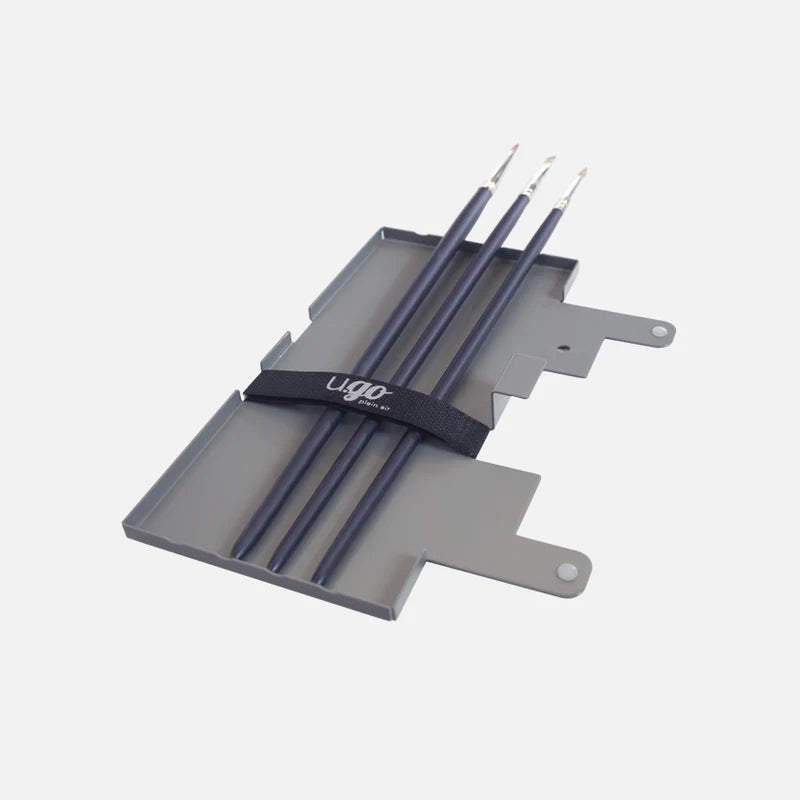 New Wave u.go Plein Air Anywhere Metal Side Tray 4 x 8